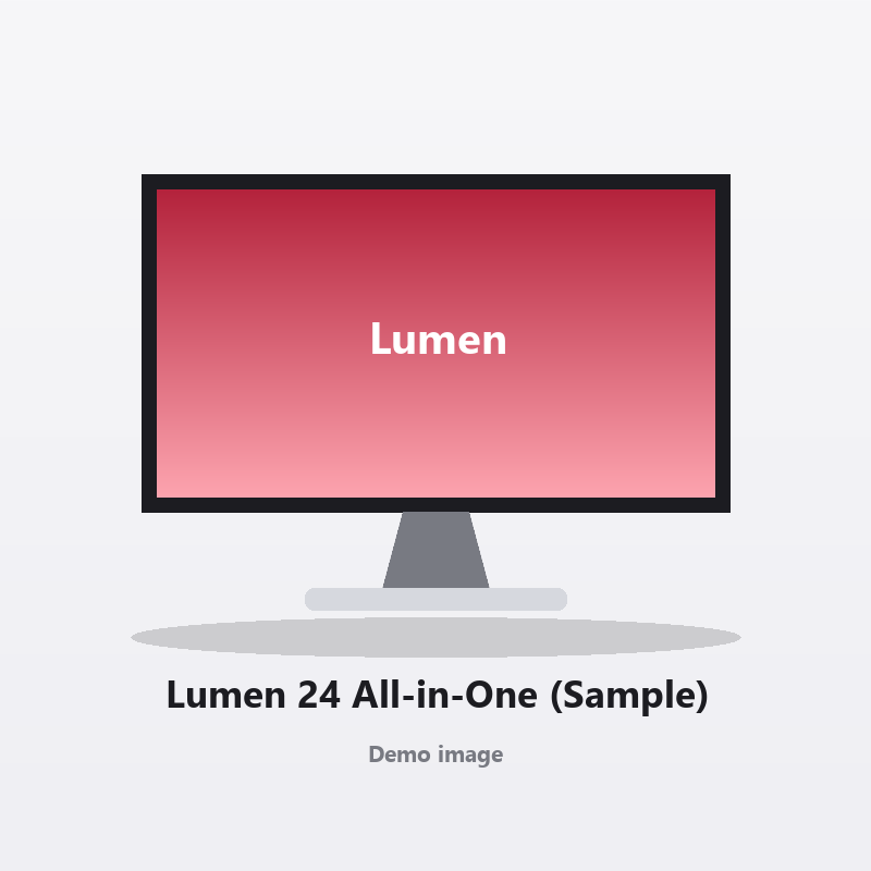کامپیوتر آل‌این‌وان Lumen 24 (نمونه)