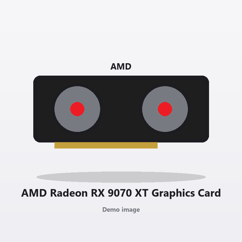 کارت گرافیک AMD Radeon RX 9070 XT