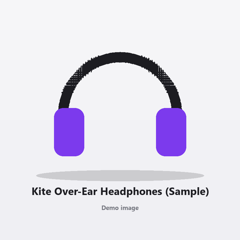 هدفون روگوشی Kite (نمونه)