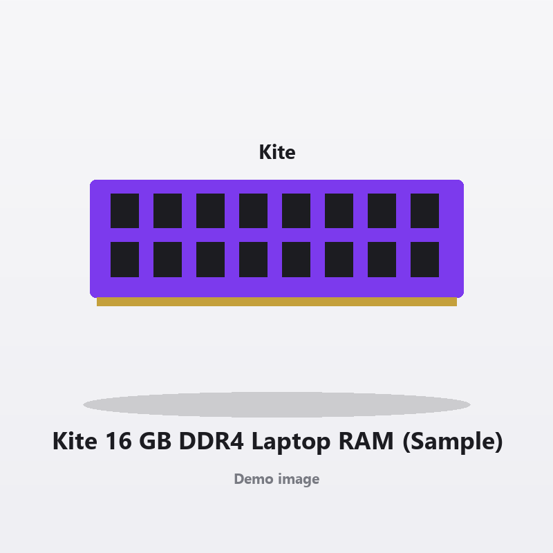 رم لپ‌تاپ Kite 16 گیگابایت DDR4 (نمونه)